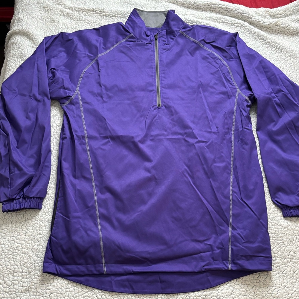 MIZUNO Jacket Impermalite Quarter Zip Water Wind Protection
